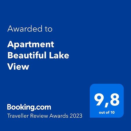 Apartment Beautiful Lake View Bled Bagian luar foto